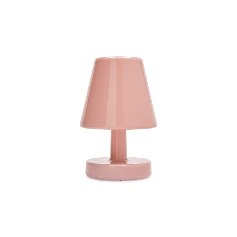 Edison the Ambiance in soft pink is a wireless table lamp designed to create instant cozy lighting.