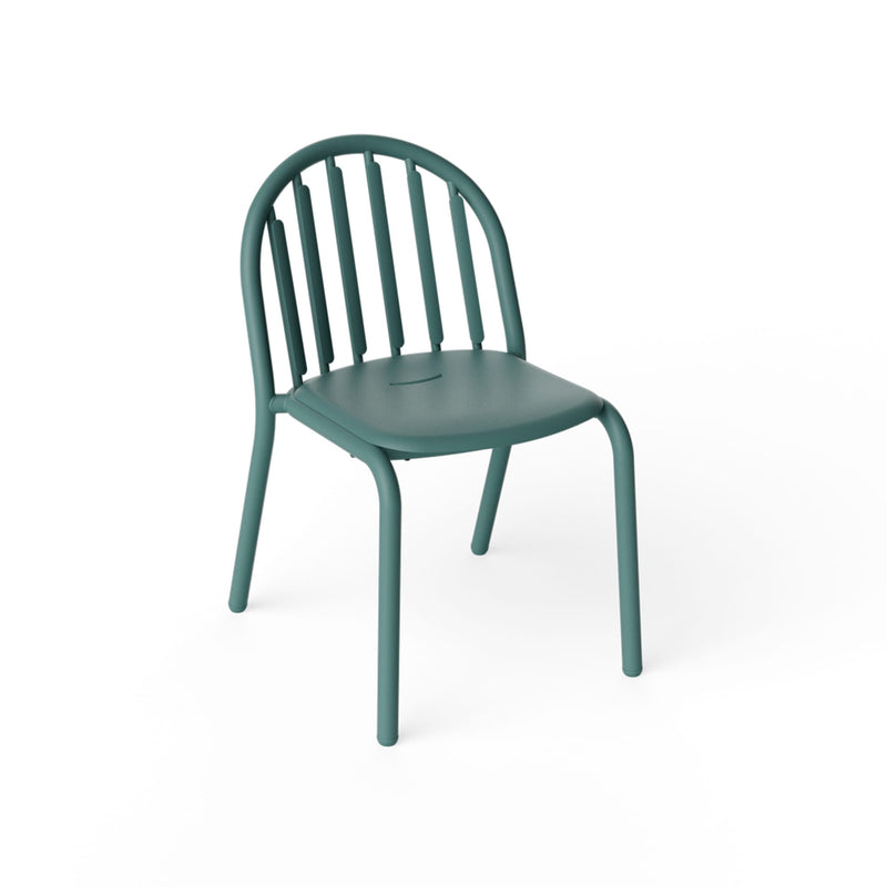 Fatboy Fred’s Chair in dark sage, featuring a sleek, weather-resistant aluminum design perfect for modern outdoor spaces in Canada.